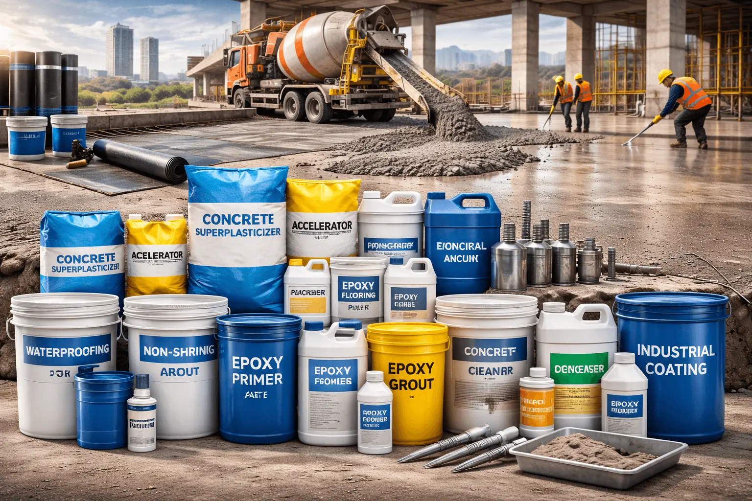 Construction chemical solutions